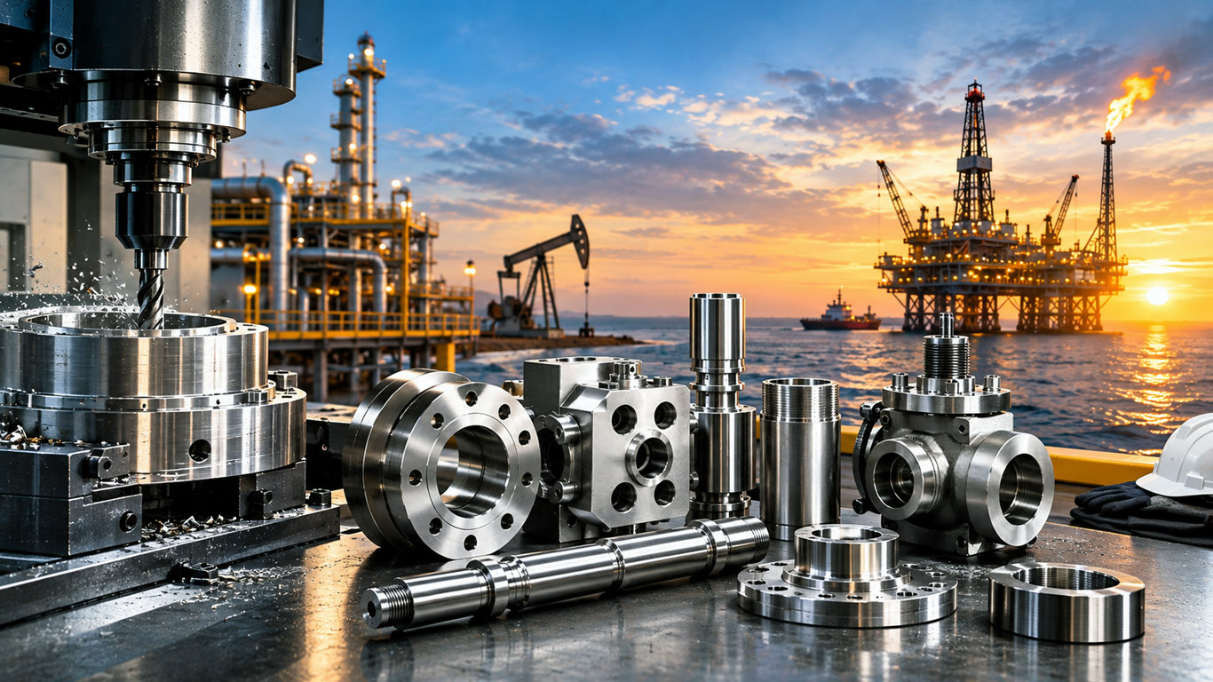 Precision CNC Machining for Oil & Gas: Built for Extreme Conditions